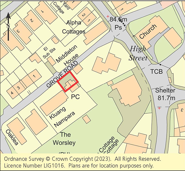 Lot: 133 - FORMER PUBLIC TOILETS WITH PLANNING FOR CONVERSION -